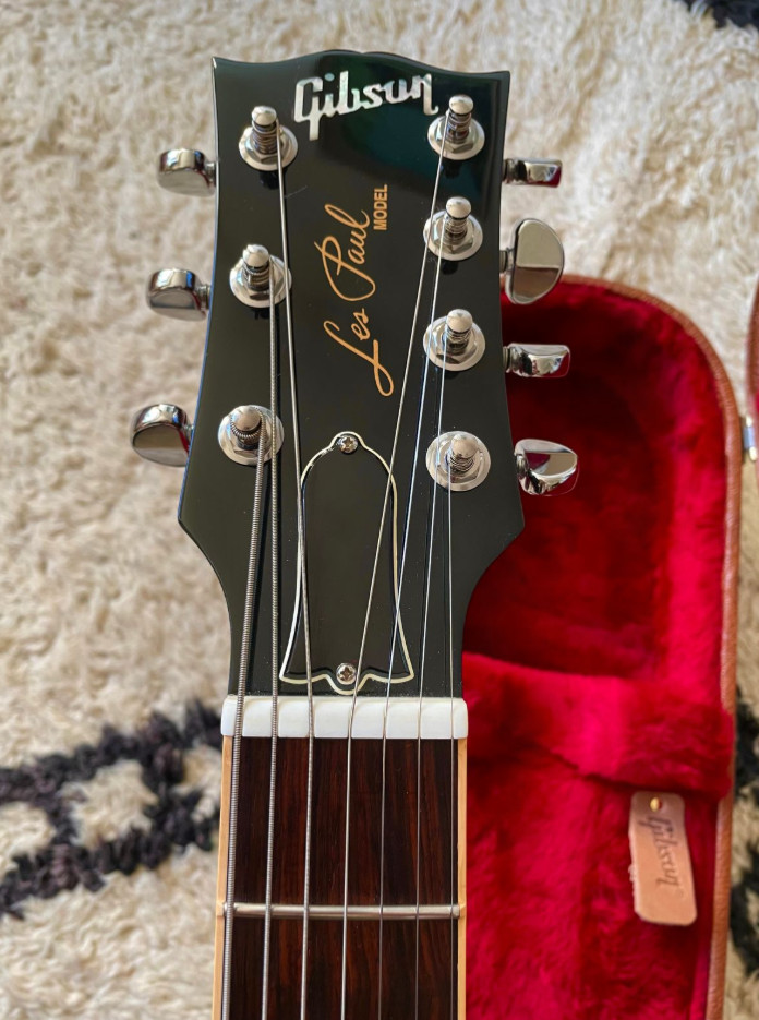 2016 Gibson Les Paul Standard 7-String Tobacco Sunburst Stainless Frets + CASE