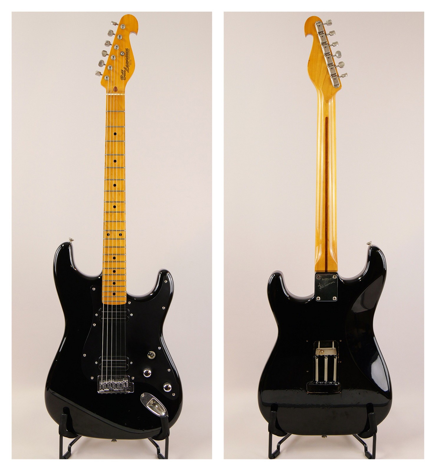 Bill Lawrence BL1 Black Used 1980s Alder Body Maple Neck Black w/Soft Case