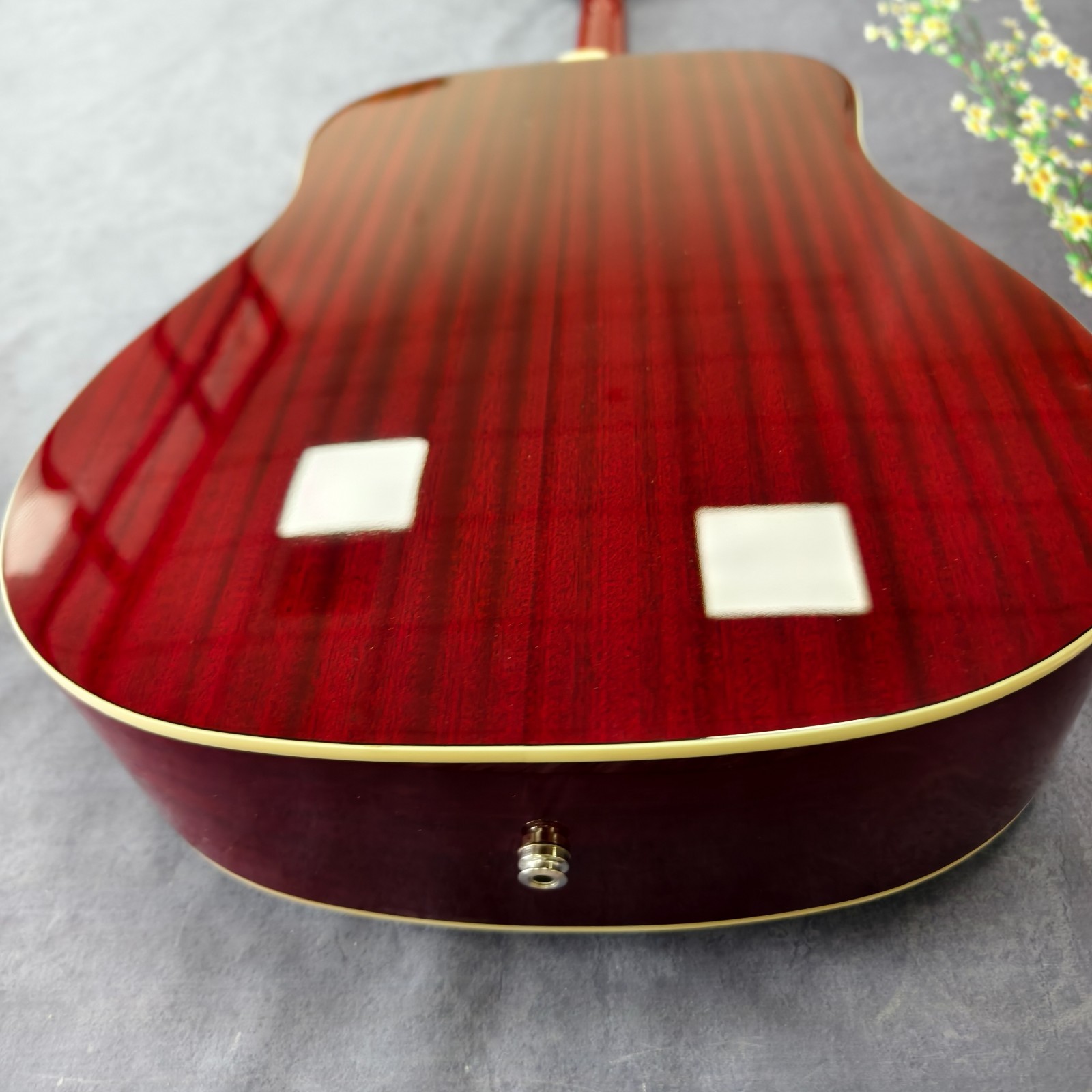 Ship US Hummingbird Acoustic Guitar Cherry Sunburst Finish Sitka Spruce Top
