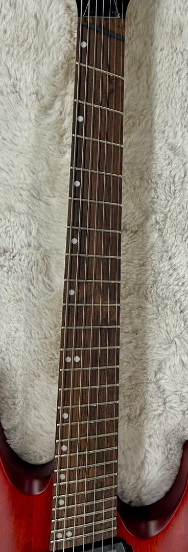 Jackson X Series Dinky® Arch Top DKAF7 MS, Multi-Scale, Stained Mahogany