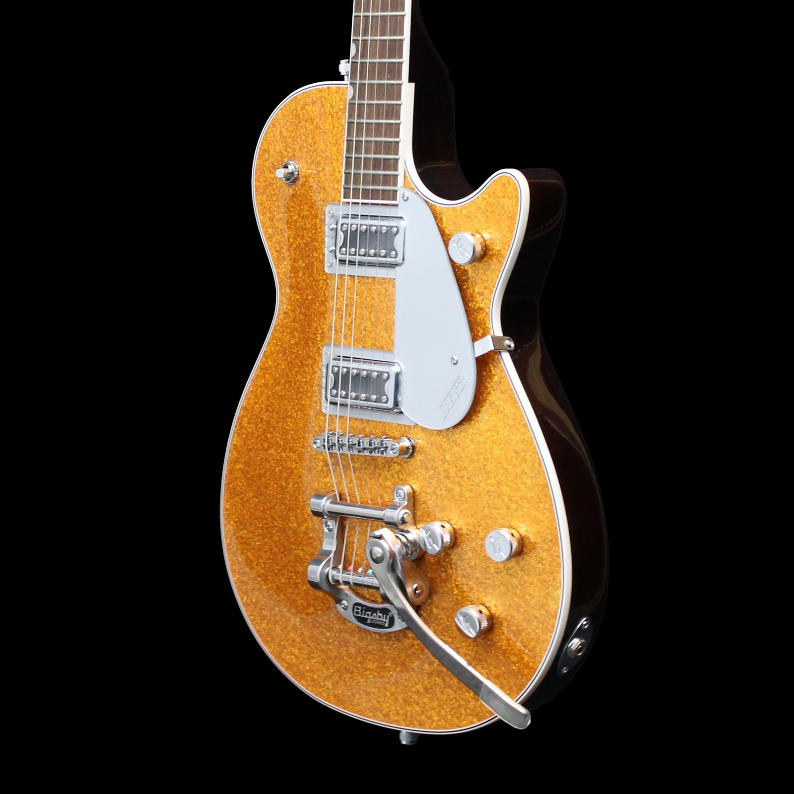 Gretsch G5230T Electromatic Sparkle Jet FT Single-Cut with Bigsby, Gold Sparkle
