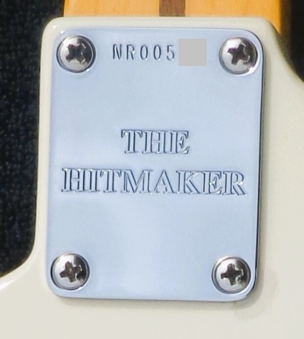 Fender Nile Rodgers Hitmaker Stratocaster Maple Fingerboard Guitar Olympic White