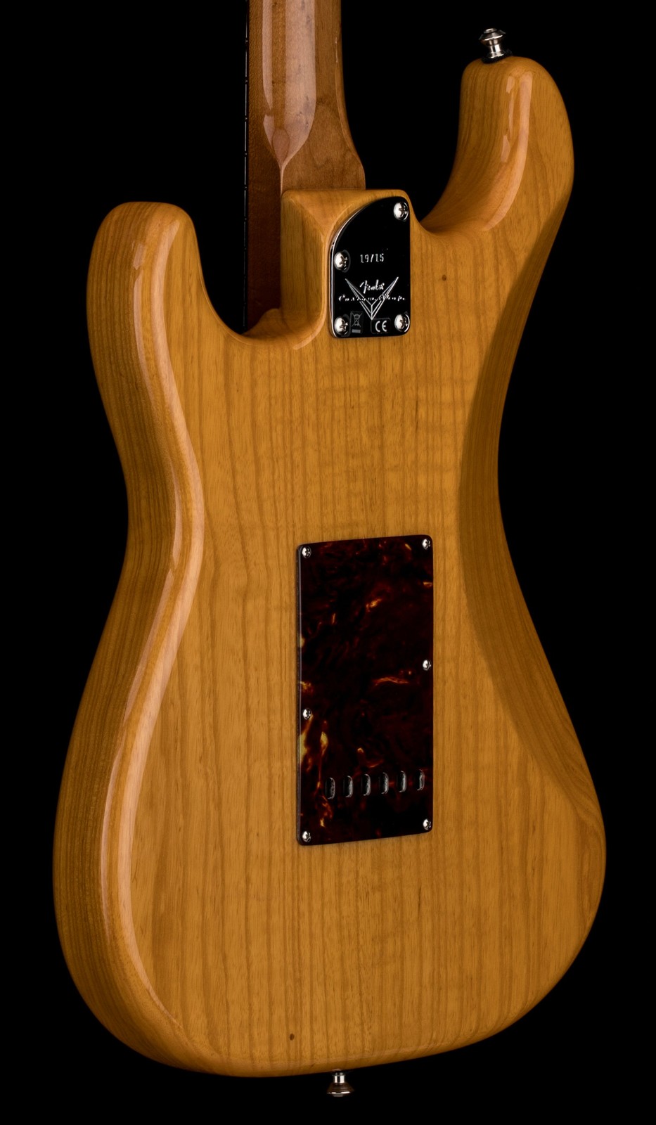 Fender Custom Shop American Custom Stratocaster NOS – Aged Amber Natural #19715