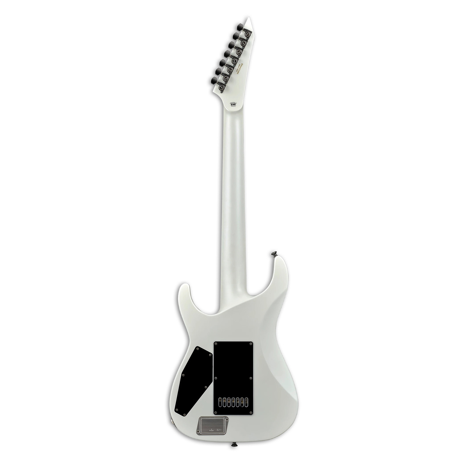 ESP E-II M-II 7B EverTune Baritone 7-String Electric Guitar – Pearl White
