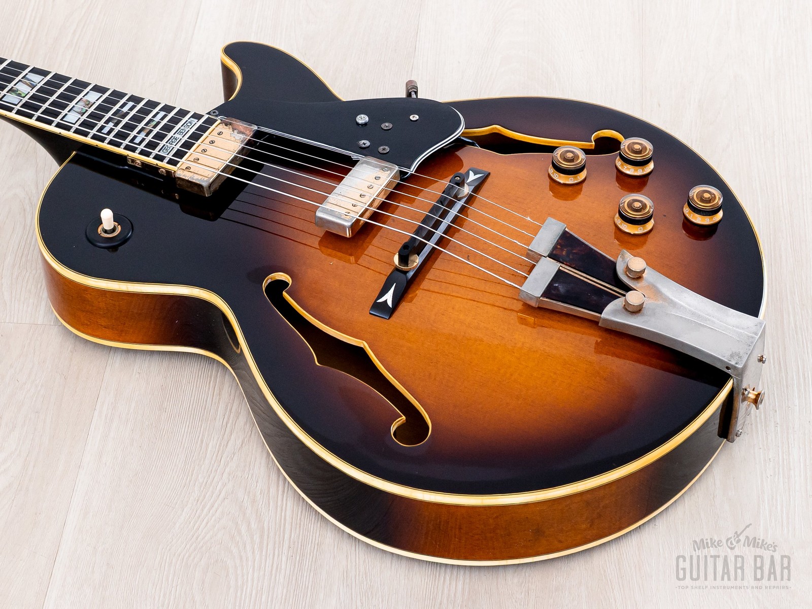 1978 Ibanez George Benson Signature GB10 Archtop Electric Guitar, Japan Fujigen