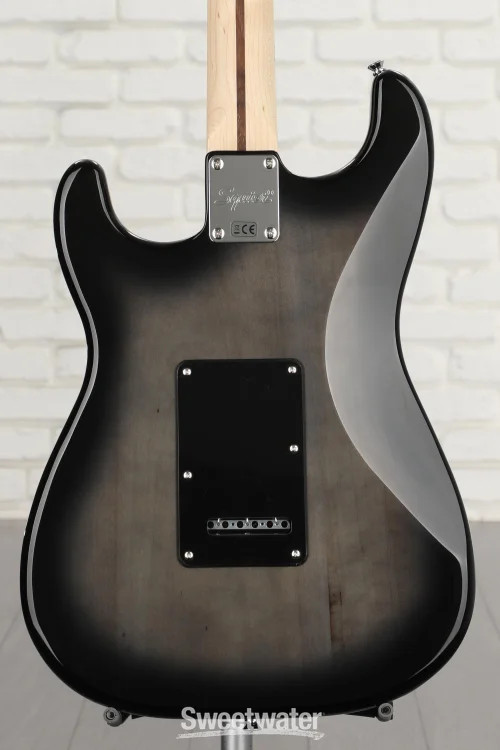 Squier Affinity Series Stratocaster FMT HSS Electric Guitar – Black Burst with