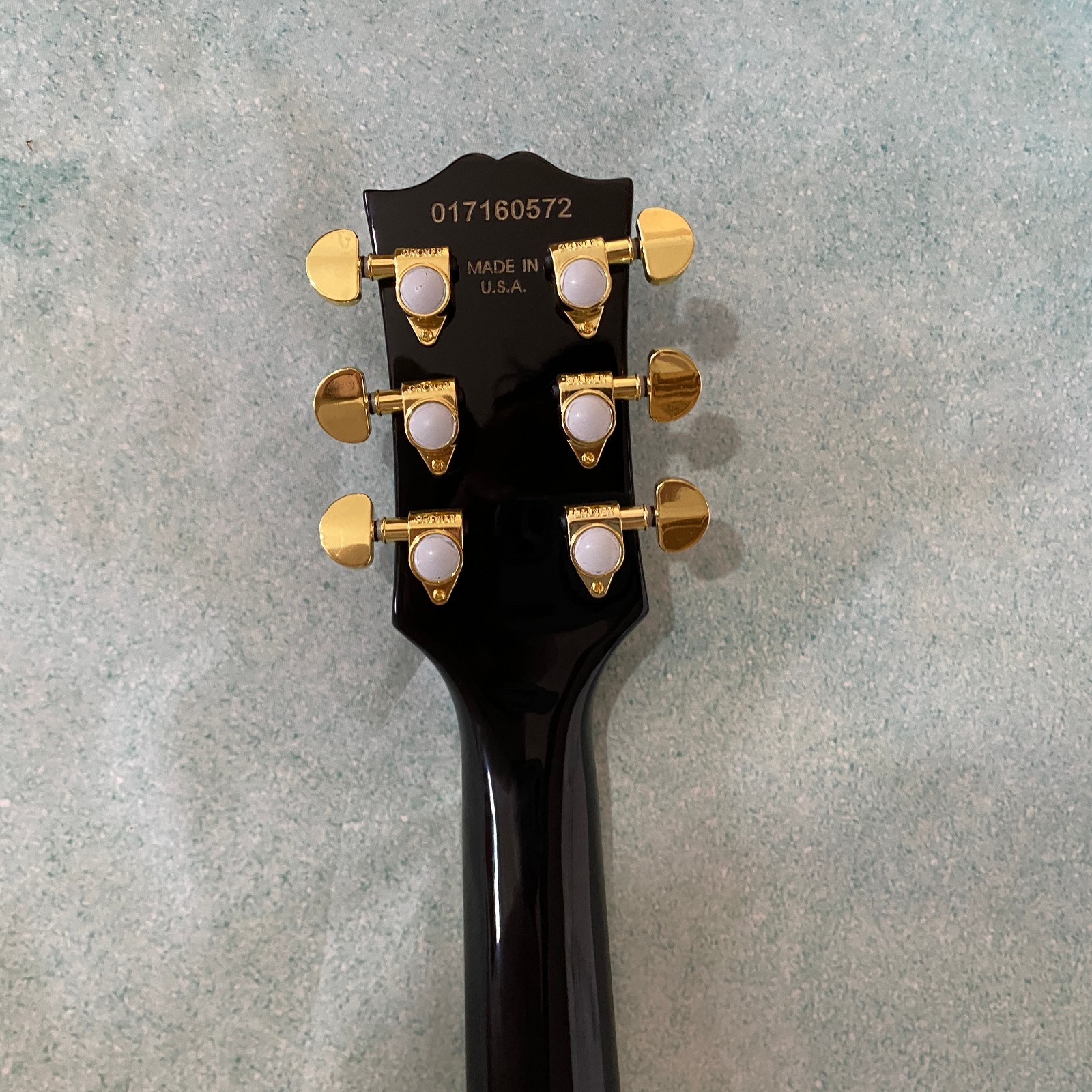 ⏰FLASH DEAL! Midnight Black Solid Electric Guitar 6-String Gold hardware