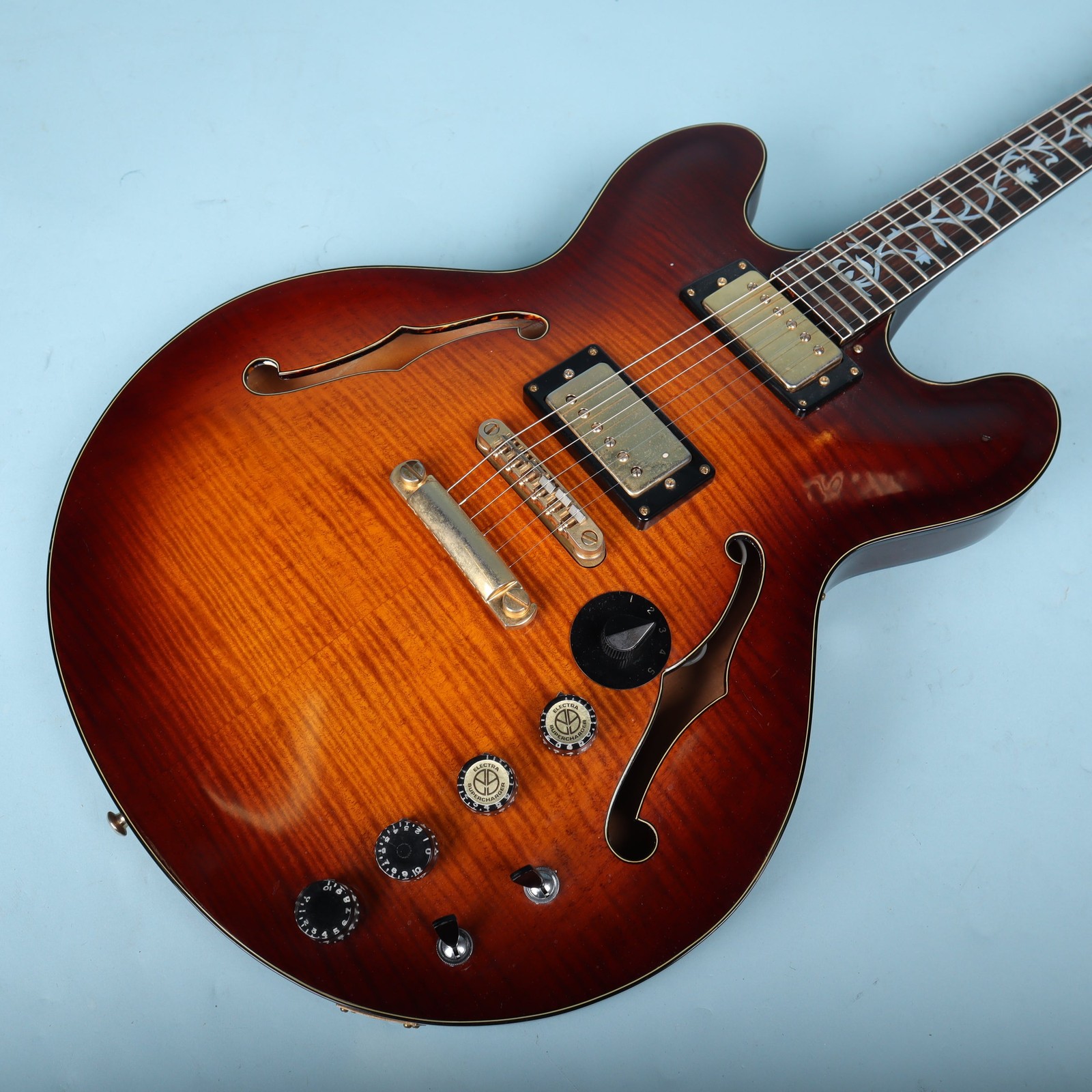 Vintage 1970s Electra MPC X810 Onboard Sunburst Japan Guitar