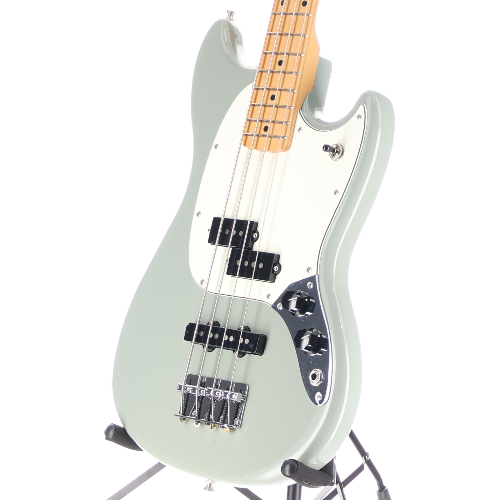 Fender Player II Mustang Bass PJ, Maple Fingerboard, Cactus Gray (A11) (60426)