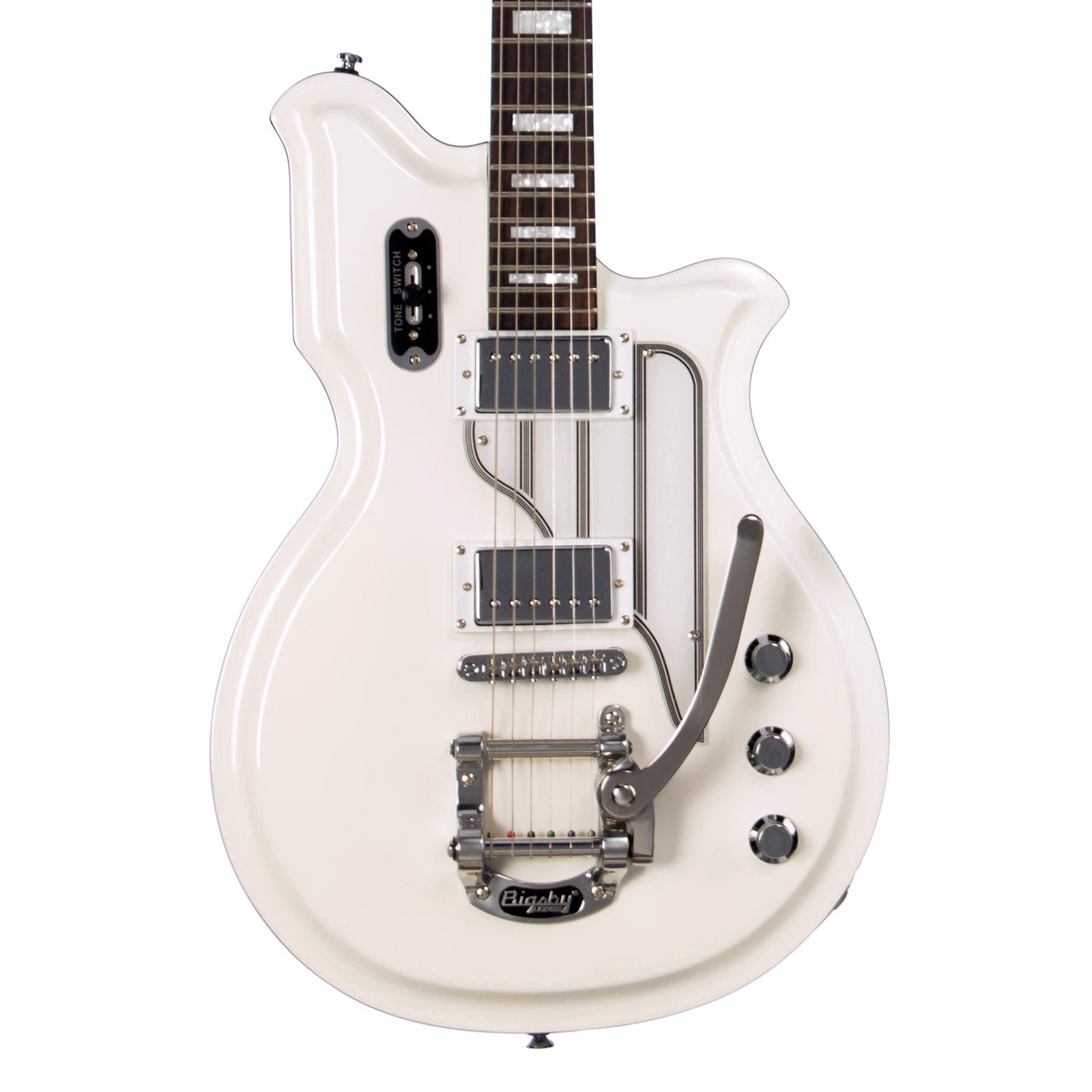 Airline Guitars MAP DLX White