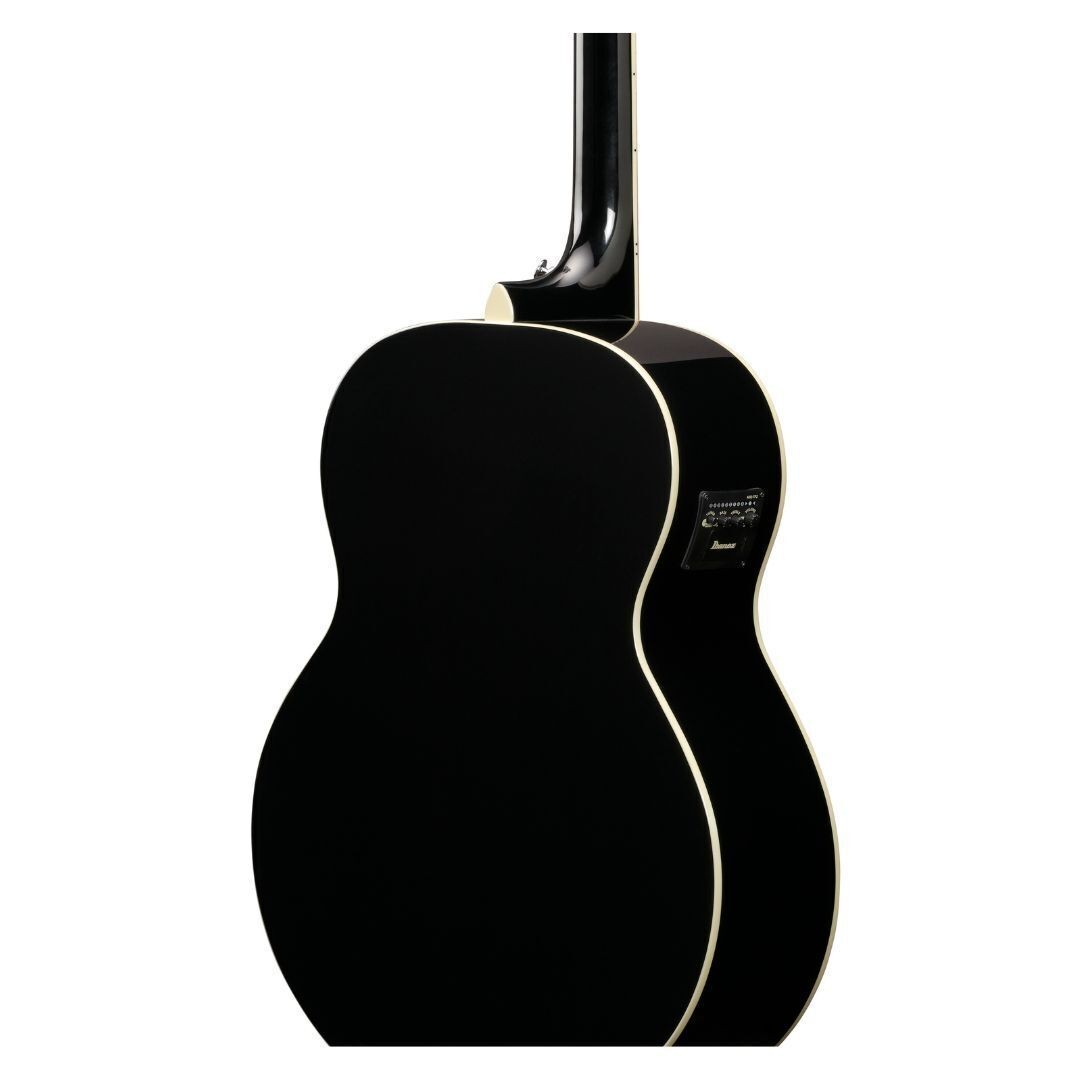 Ibanez AJ70M1E Black High Gloss AE Guitar
