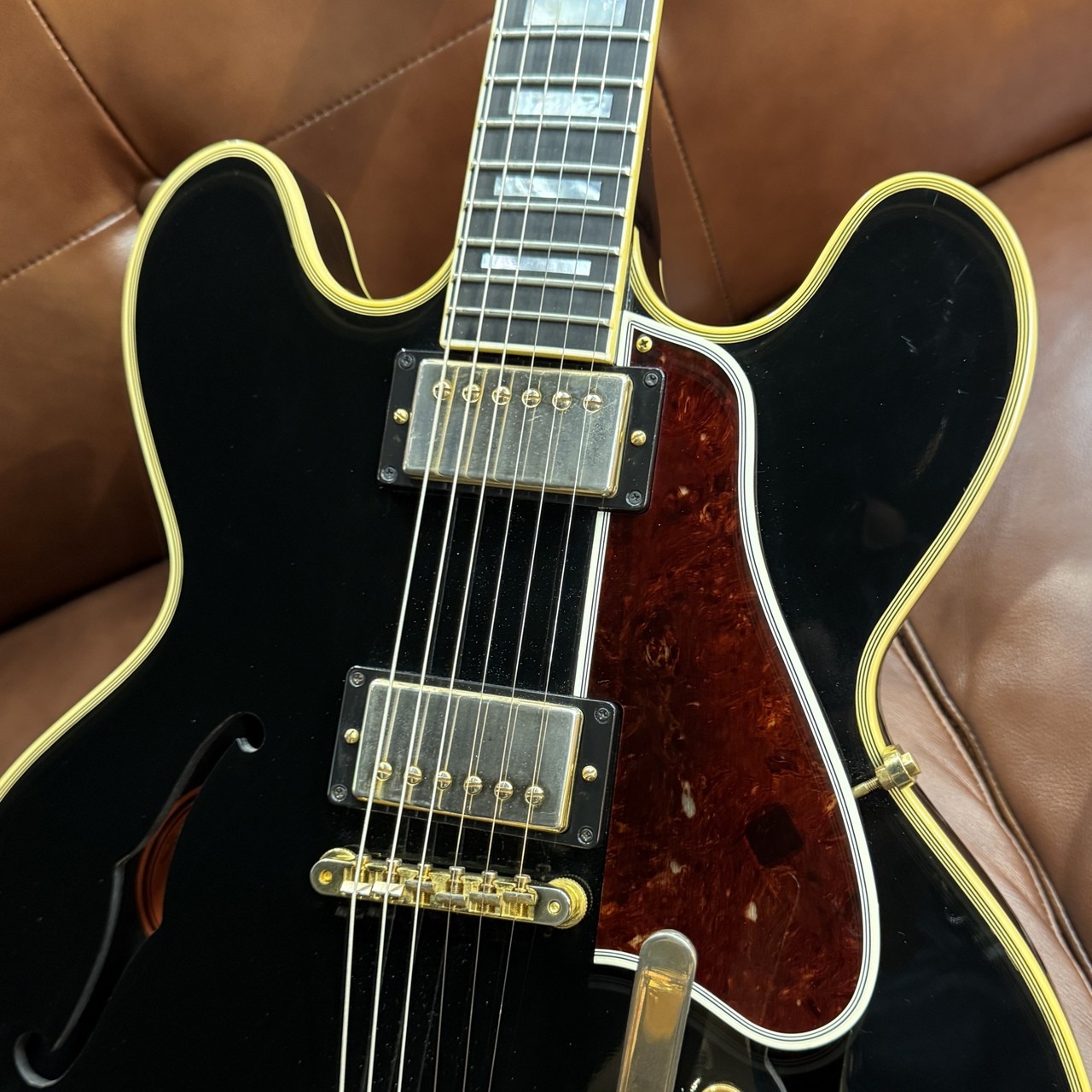 Gibson Memphis ES-355 with Bigsby Ebony 4.34kg 2015 Electric Guitar