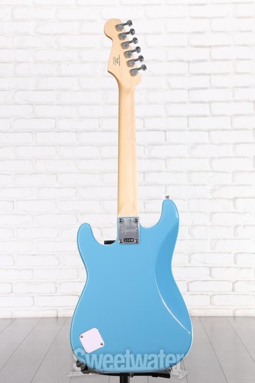 Squier Mini Stratocaster Electric Guitar – California Blue
