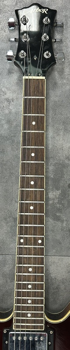 Arbor AJ-135 Semi-Hollow Body Sunburst Electric Guitar “ES335 Style” (PD1120789)