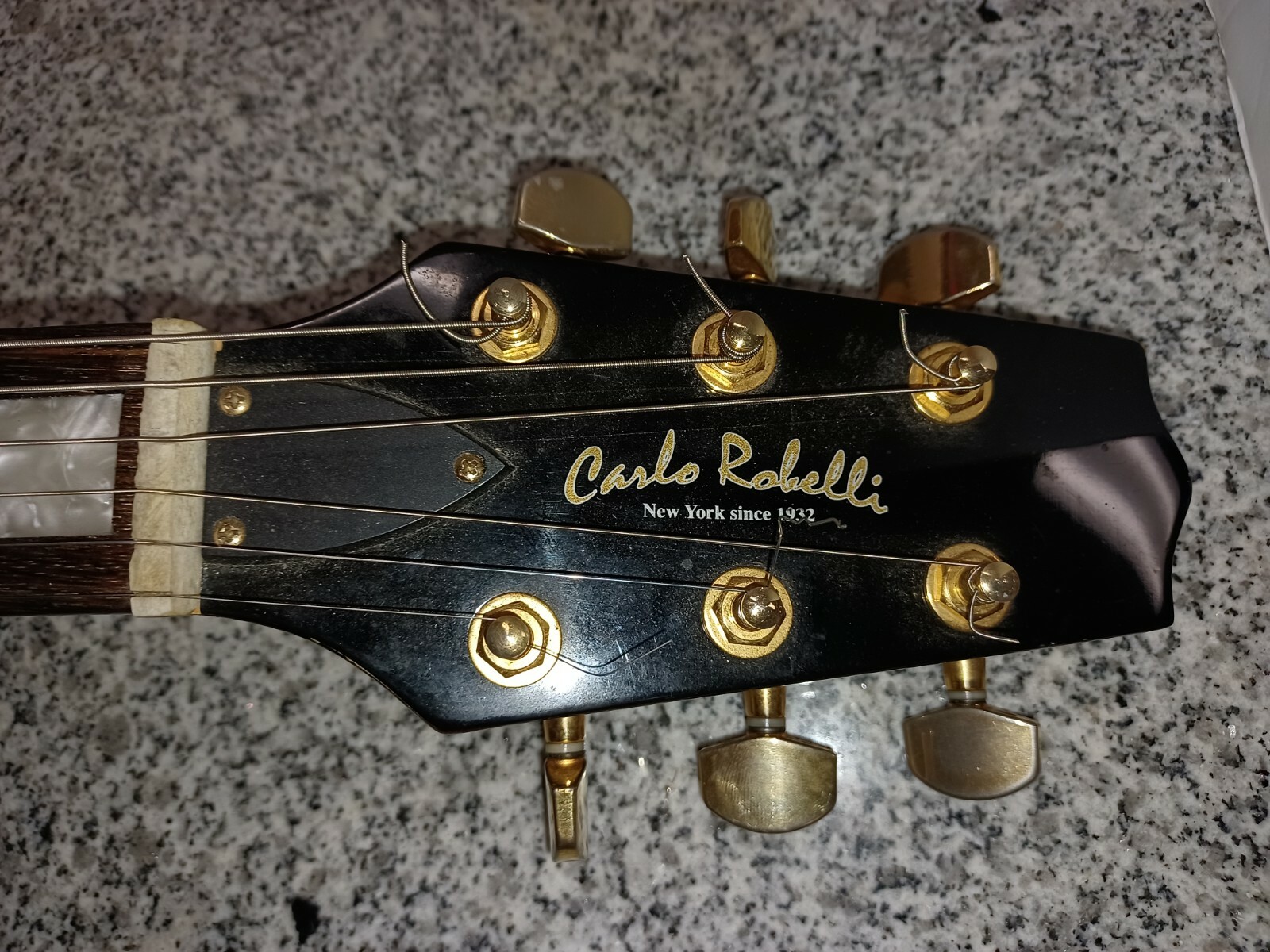 Carlo Robelli HB-1 Sunburst Electric Guitar, a-x