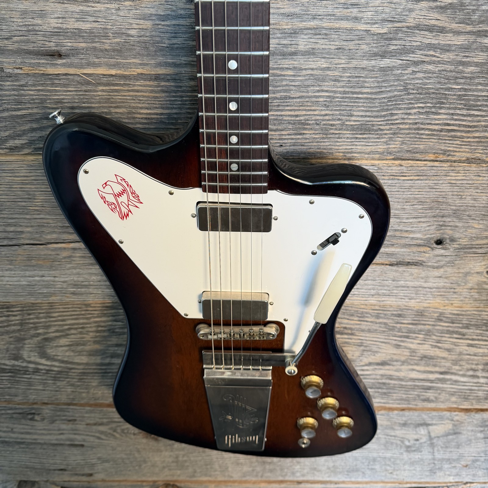 Used Gibson Custom Shop ’65 NR Firebird V Reissue – Vintage Sunburst w/OHSC