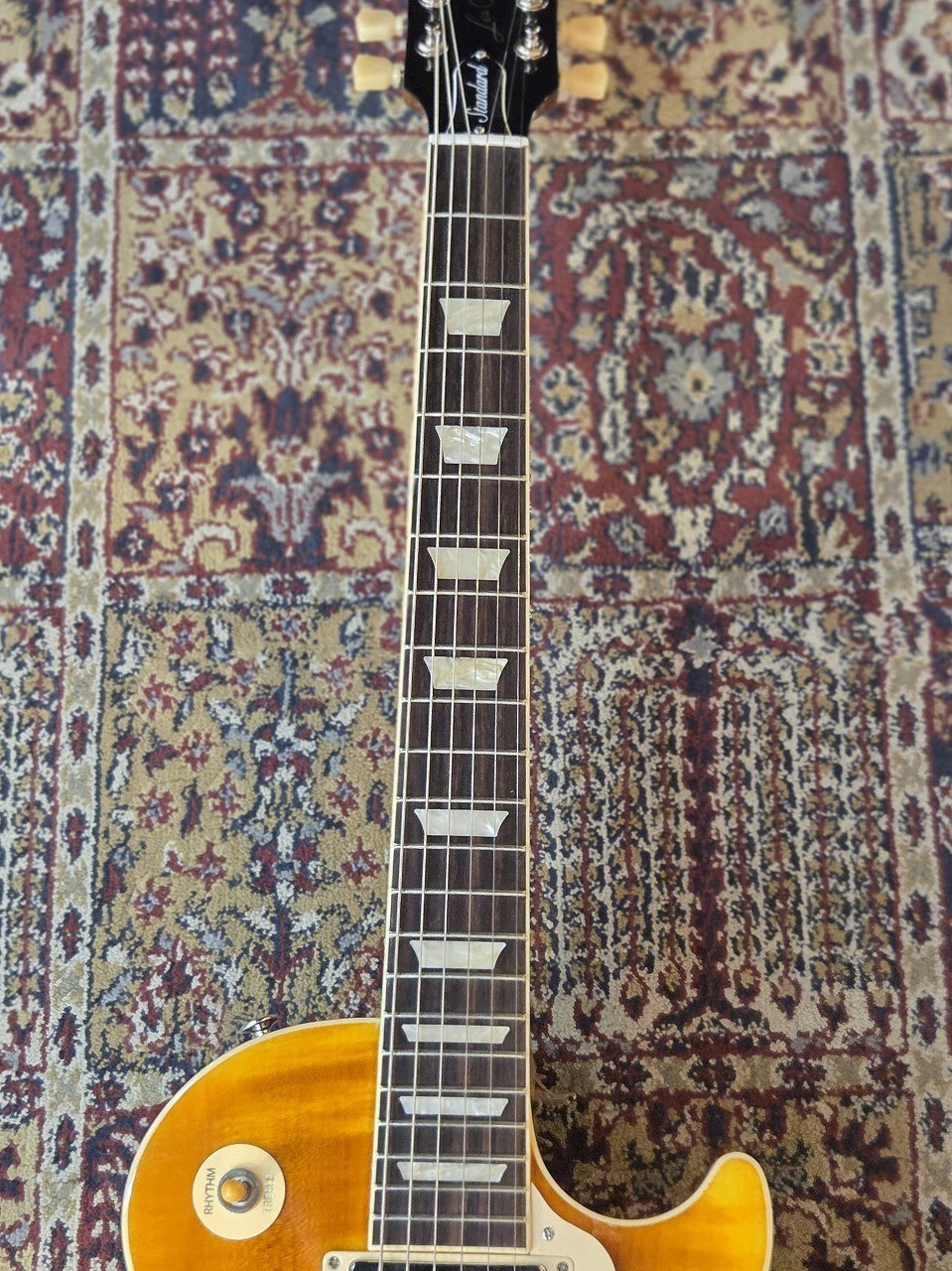 Gibson C.C.Series Les Paul Standard ’50s Figured Top Honey Amber #212060074 4.28
