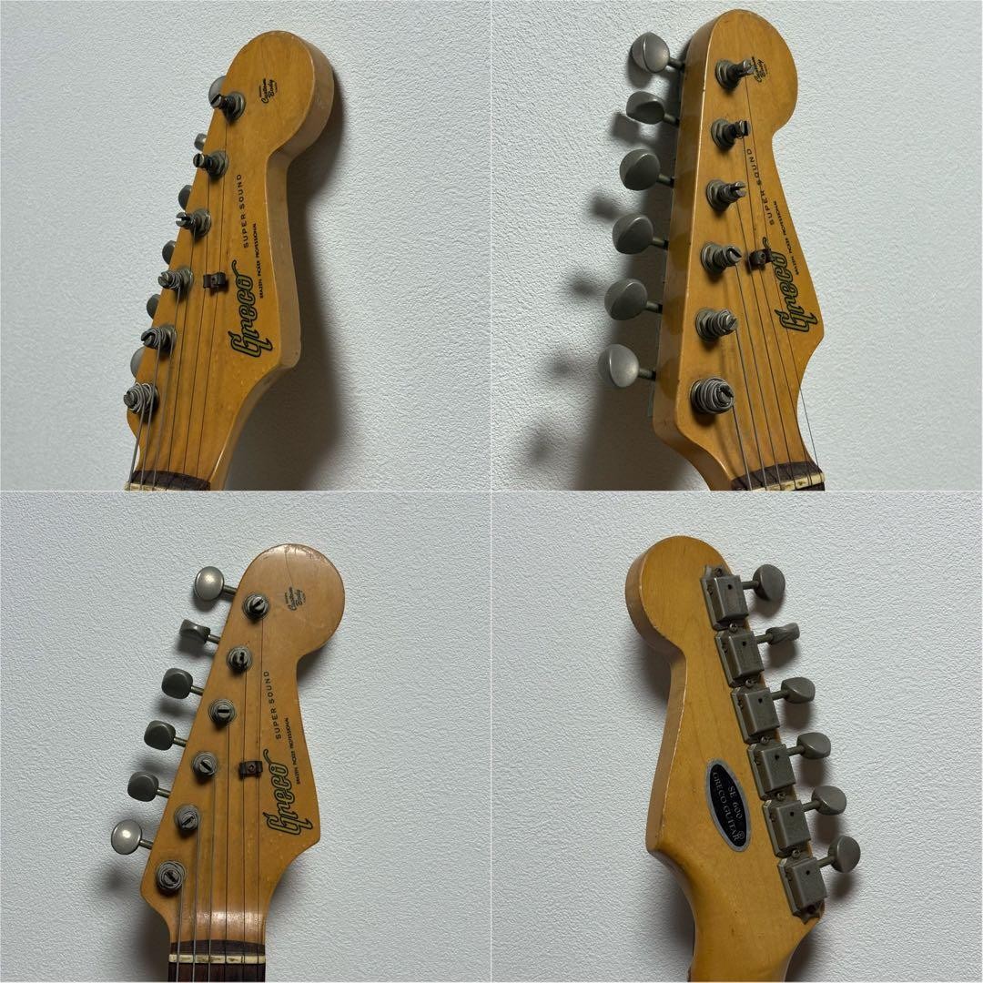 Electric Guitar Greco SE-600 1981 Natural Vintage Made in Japan