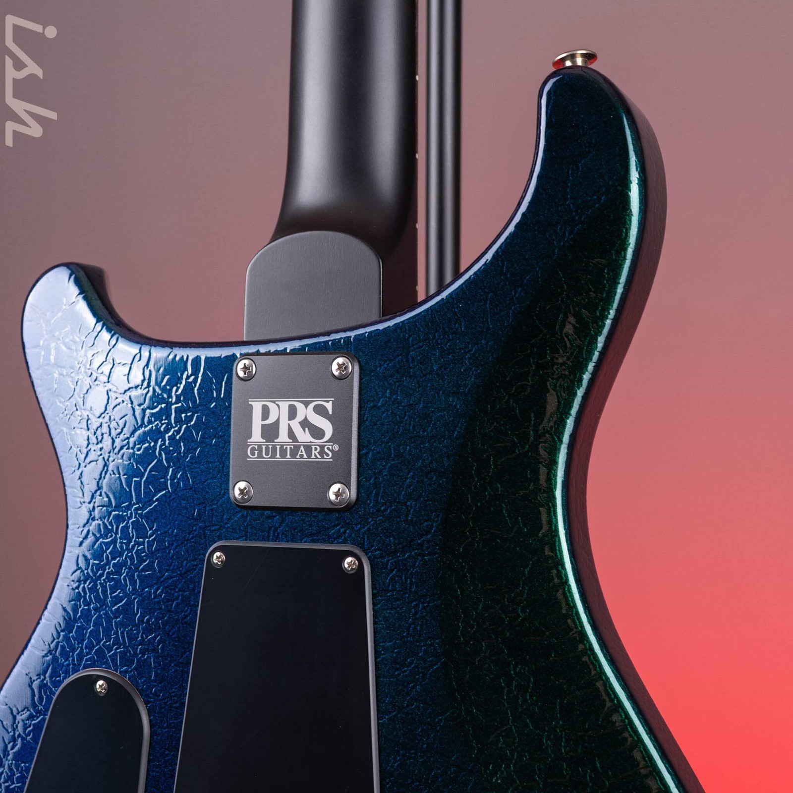 PRS CE 24 Special Green to Blue Colorshift Crackle w/ Black Satin Neck Sprayer’s