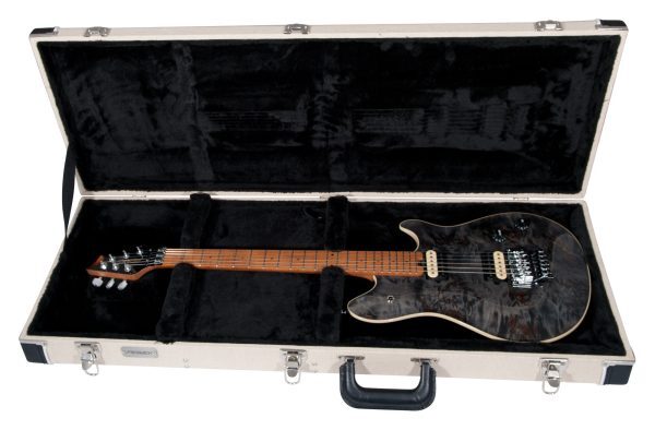 Peavey HP 2® Electric Guitar – Poplar Burl Top, Transparent Black Finish
