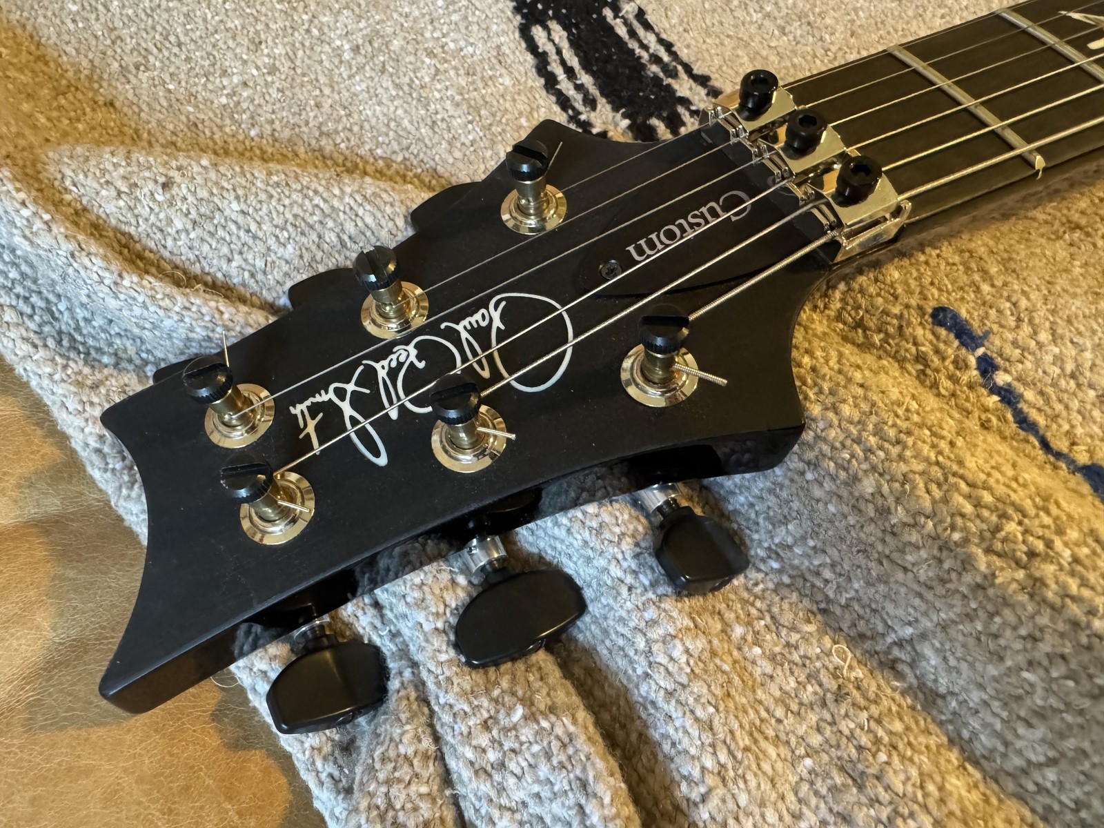 2023 PRS Custom 24 10 Top Floyd Rose – Purple Mist – Ebony Fretboard