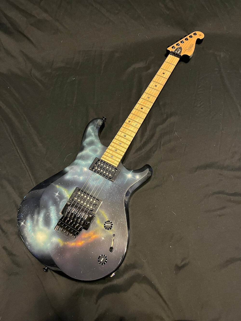 2017 Knaggs Severn XF Trembuck Galaxy Graphic by Nick Ralph Flame Maple Neck W/O
