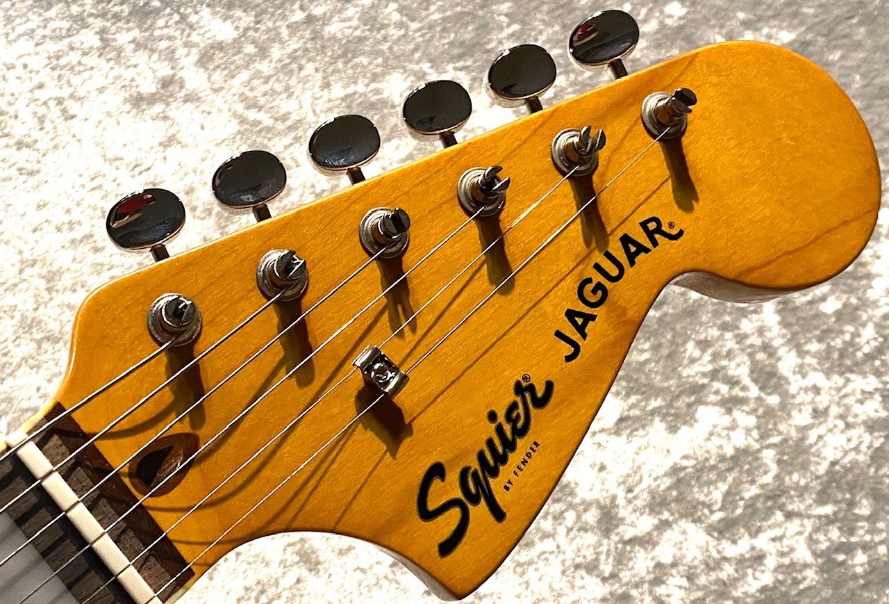 Squier by Fender Classic Vibe ’70s Jaguar -Black- #ICSC26019672 4.07kg Short Sca