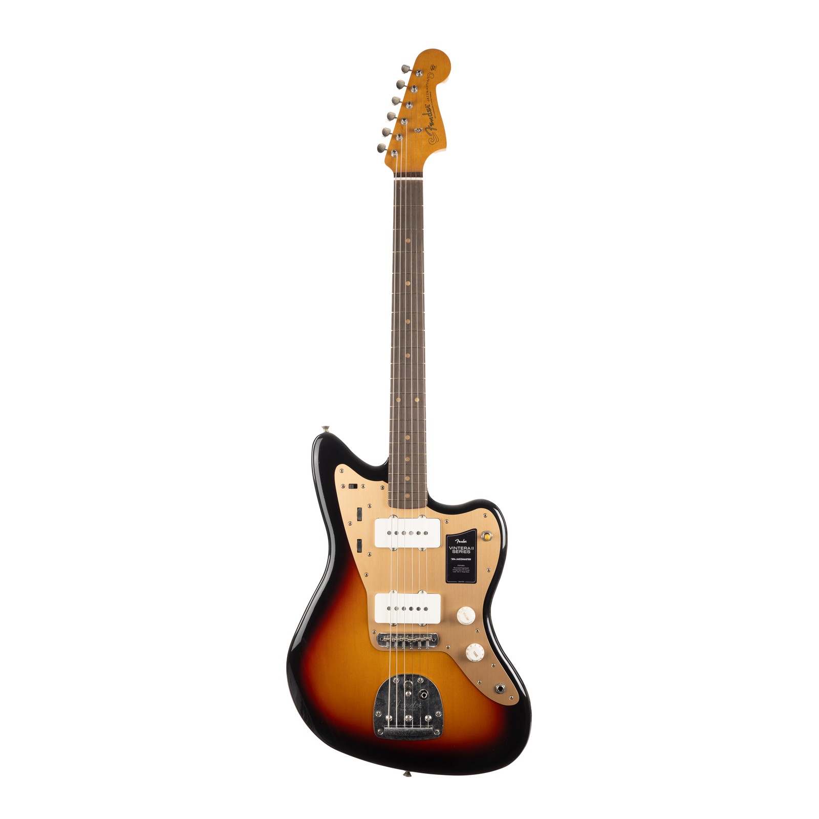 Used Fender Vintera II Road Worn ’50s Jazzmaster Rosewood – 3-Color Sunburst