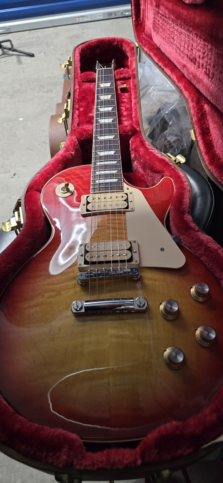 Gibson Les Paul 60’s Double Trouble Lmtd Ed. Vintage Cherry w/case