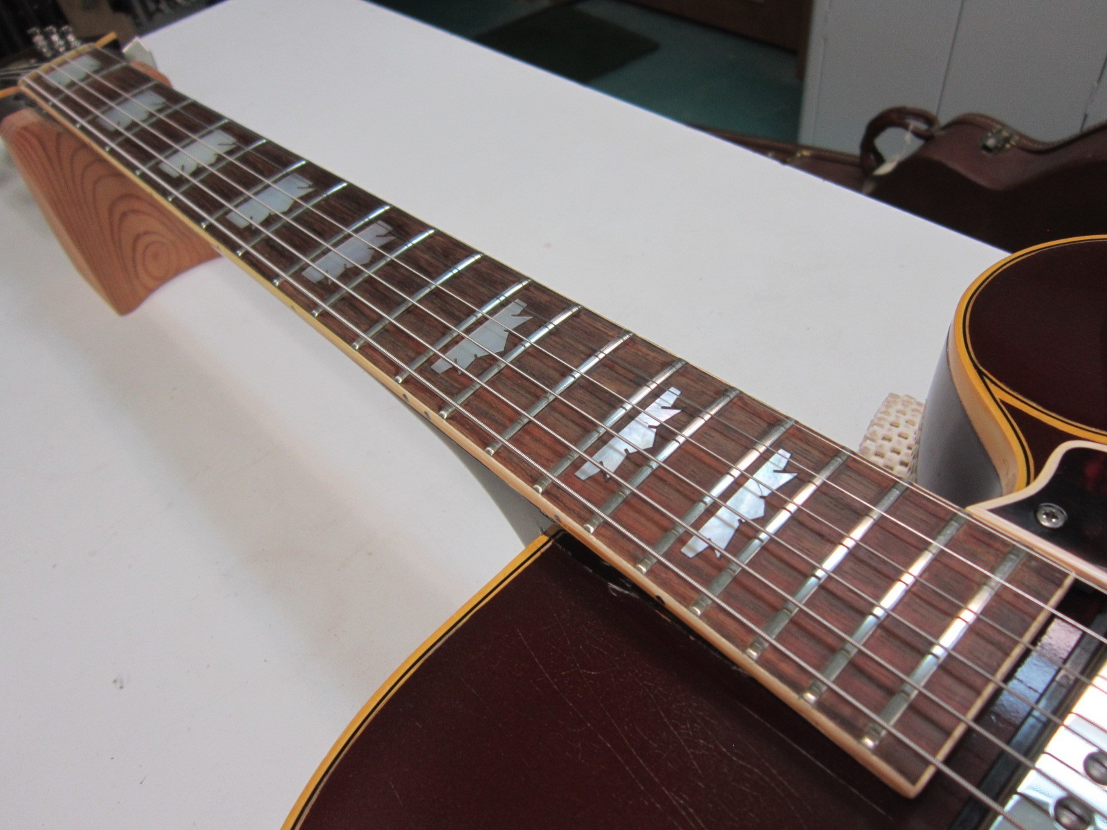 vintage 1965 Tal Farlow archtop jazz guitar pat # paf pickups Mark Campellone L5