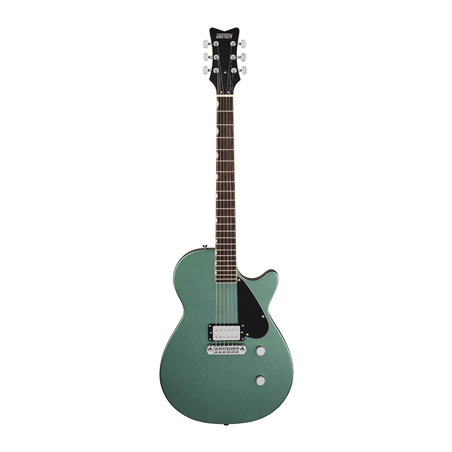 Gretsch Electromatic Jet Club 1 Pickup 6-String Electric Guitar (Steel Olive)
