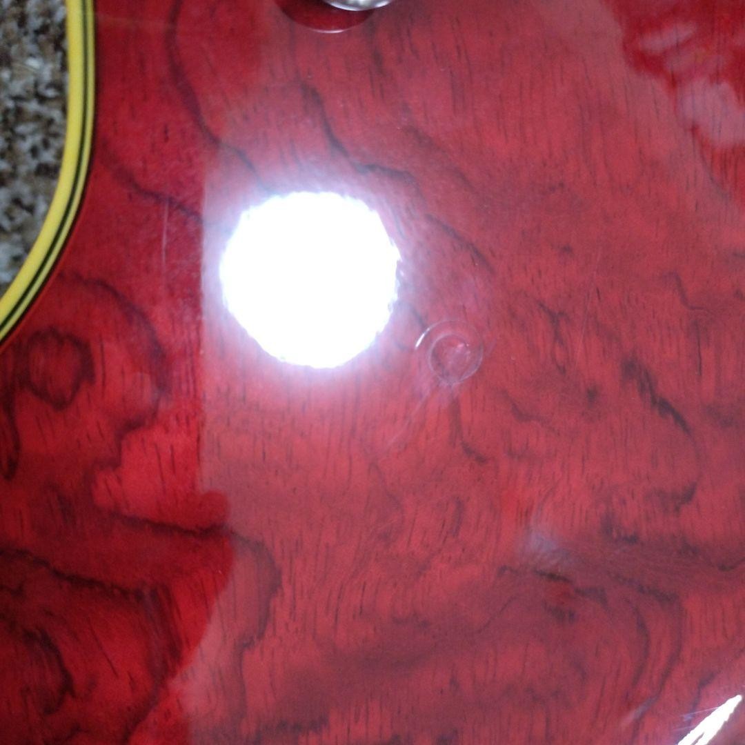 Electric Guitar Ibanez AG85 TRD Full Hollow Body Red Exotic Wood