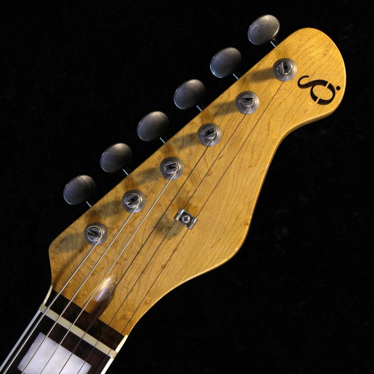 Black Smoker TRAD MASTER DELTA-S WHS Faded 3-Tone Sunburst Medium Aged #GG1c2