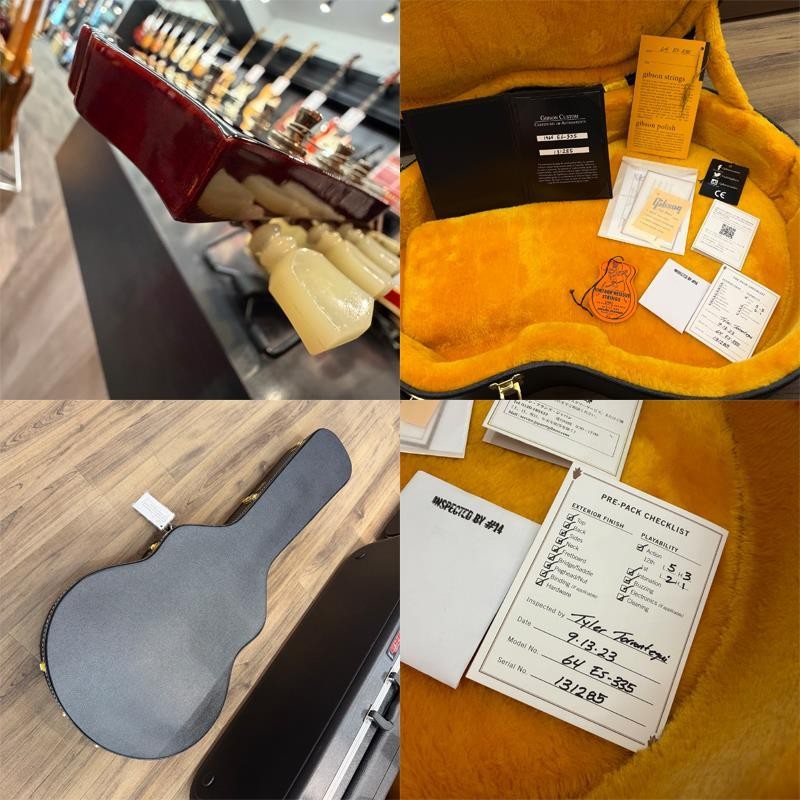 Gibson Custom Shop Custom Shop 1964 ES-335 Reissue VOS Sixties Cherry SN.131285