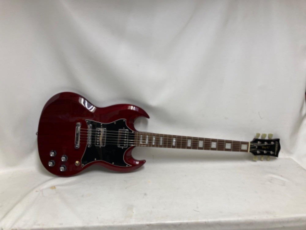 DILLION BIG G ELECTRIC GUITAR WITH SOFT CASE