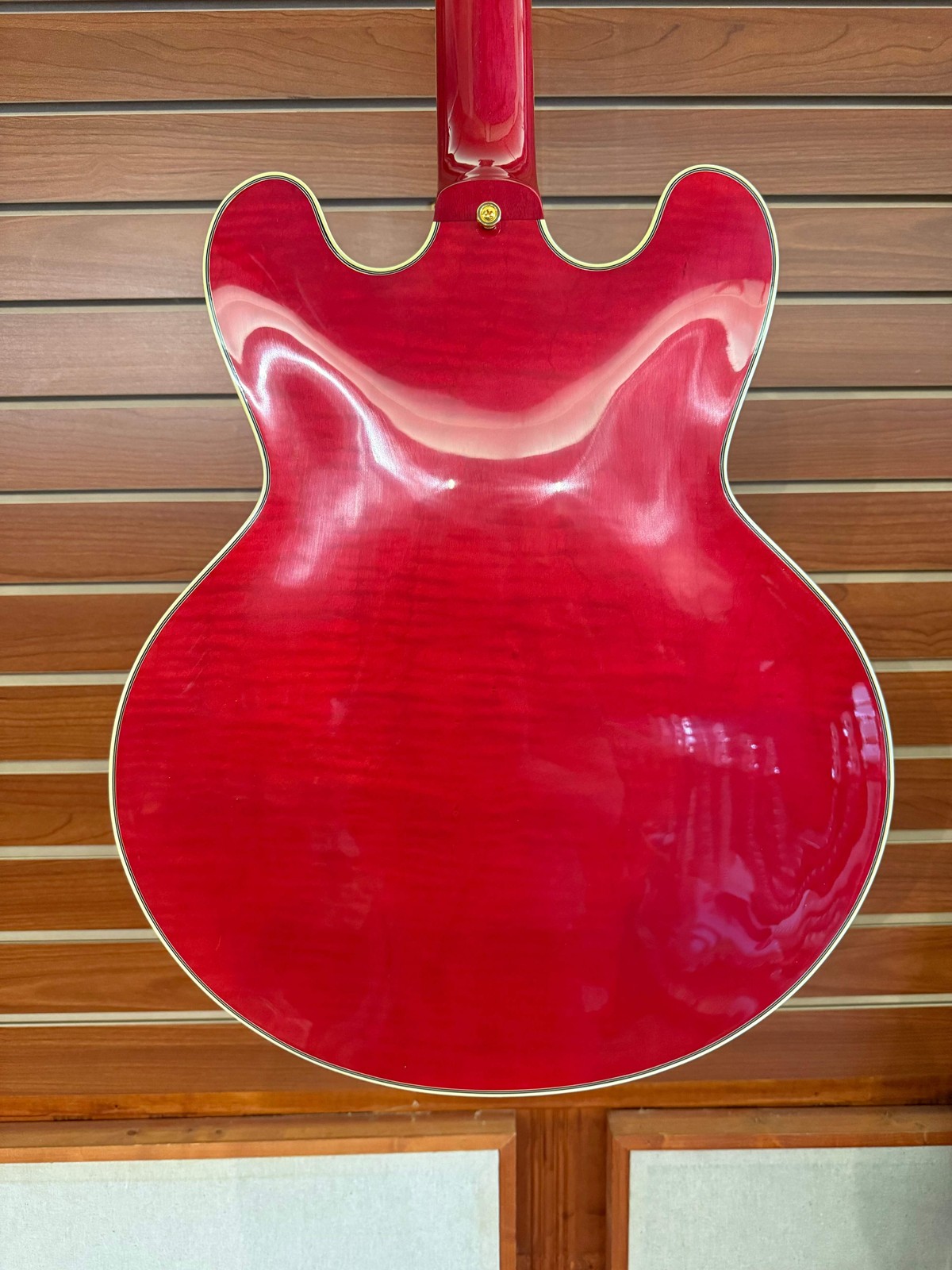 Heritage Custom Shop Core Collection H-555 Electric Guitar, Translucent Cherry