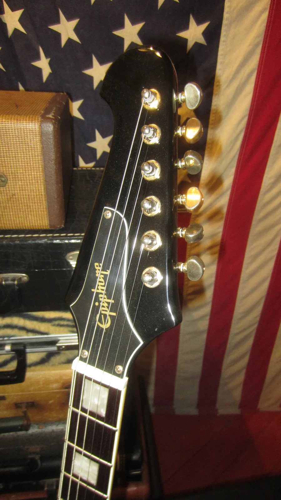 ~2005 Epiphone Firebird VII Sunburst w/ Original Case and Paperwork