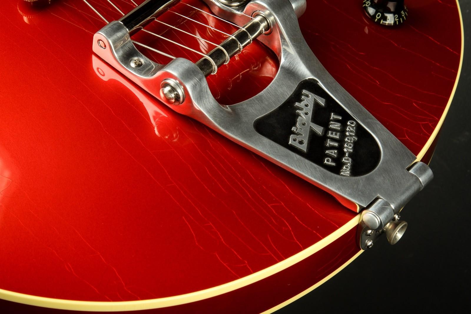 2023 – Collings I-35 LC Aged Custom Inlay Bigsby – Candy Apple Red (Pre-Owned)