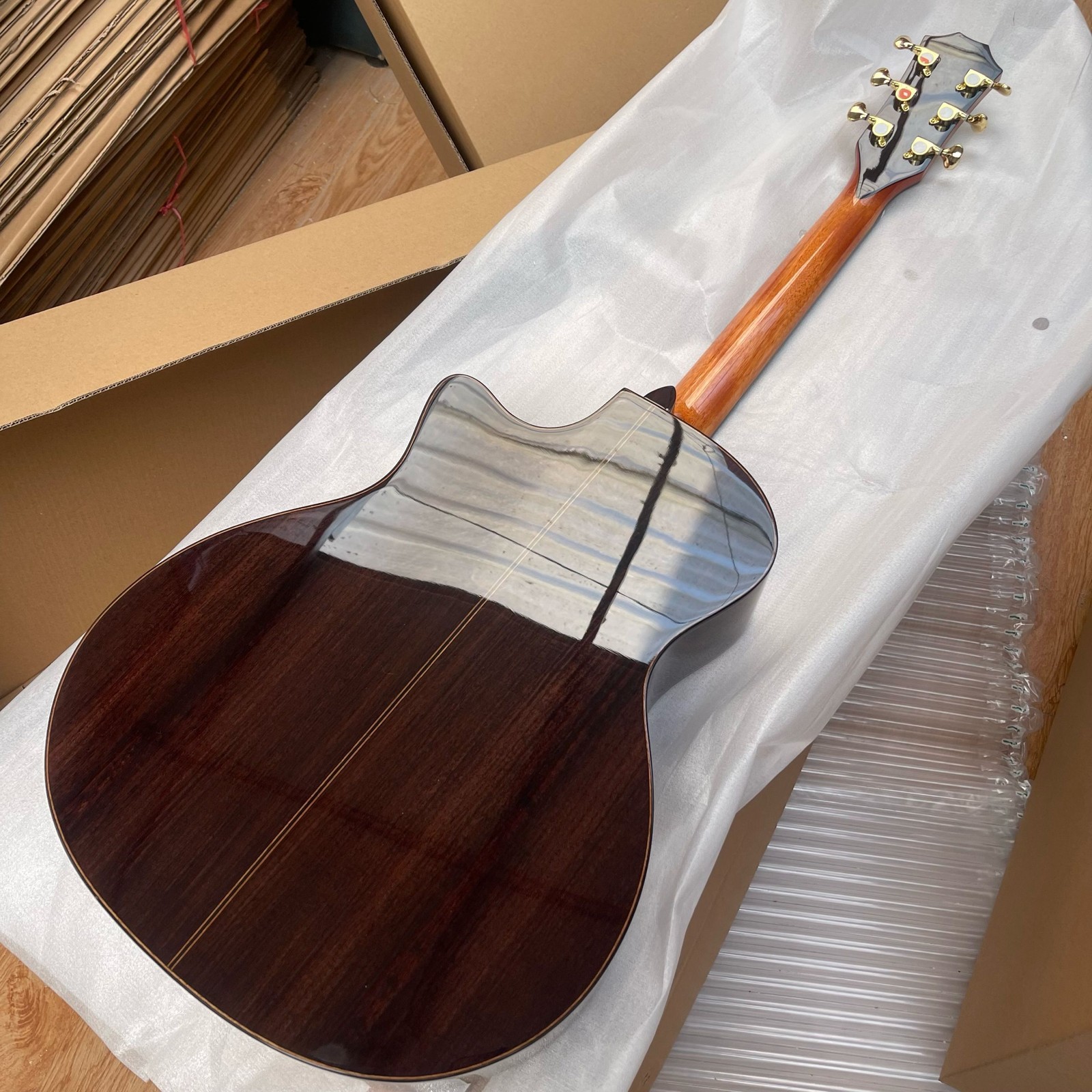 New 41# 914ce Acoustic Guitar Solid Wood Abalone Inlay/Binding