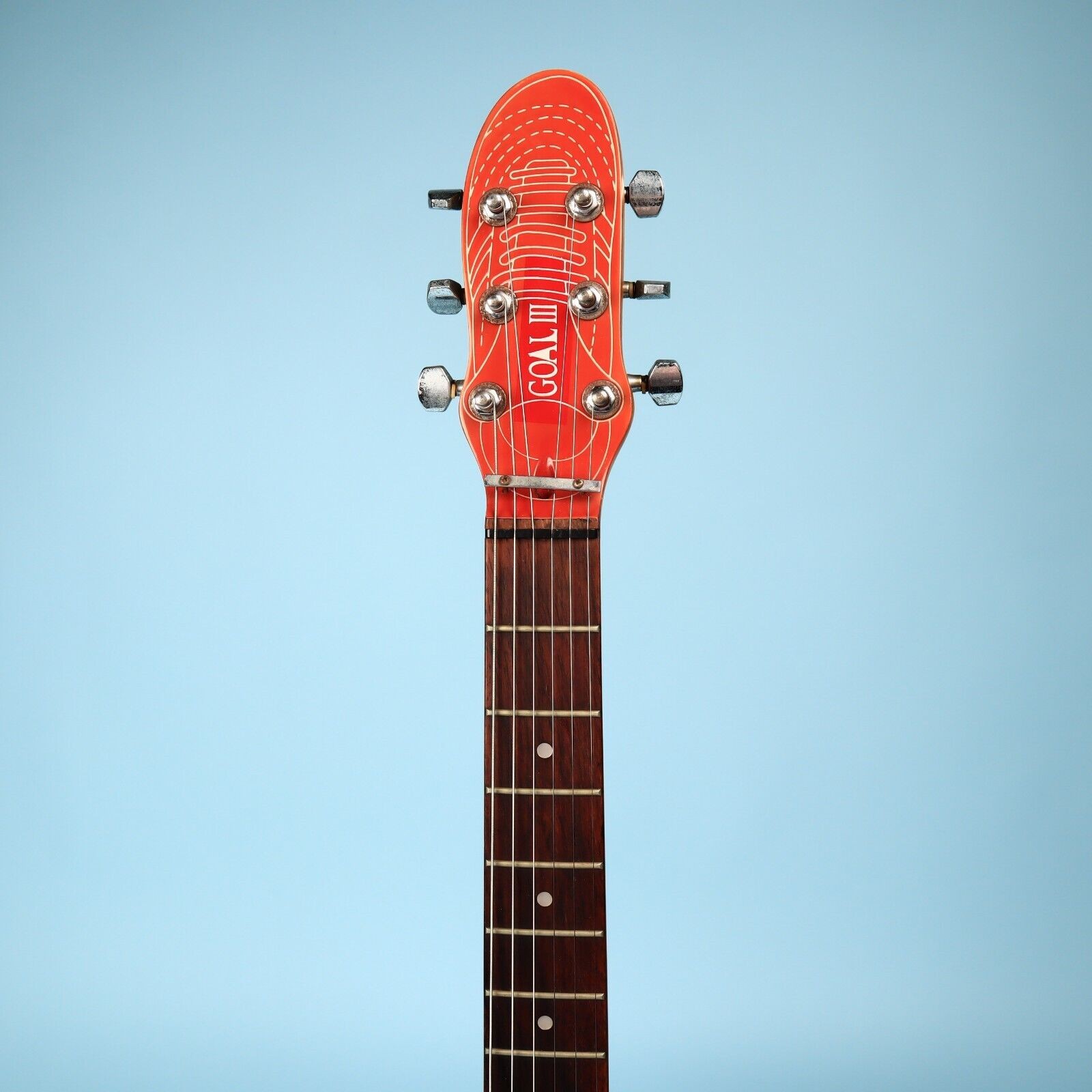 Aria Goal-iii Soccer Ball Red Electric “Football” Built In Speaker Guitar