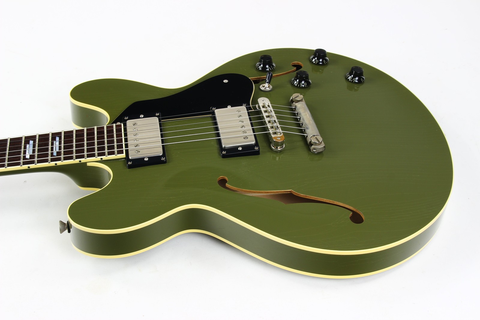 2024 Collings I-35 LC AGED Olive Drab Green | Throbak SLE-101 Plus MXV
