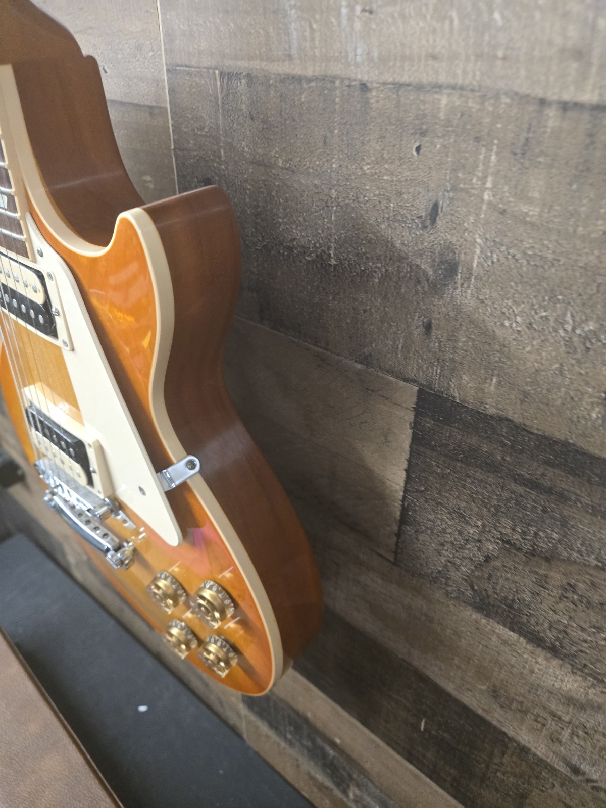 2016 Gibson Les Paul Traditional Lemon Burst With Ohsc 50s 9.5 Lb