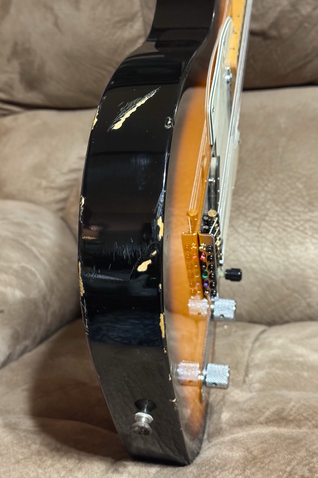 PRO-MOD 1996 Fender Tele 1951 Tone Specific Pickups Brass Saddle Locking Tuners