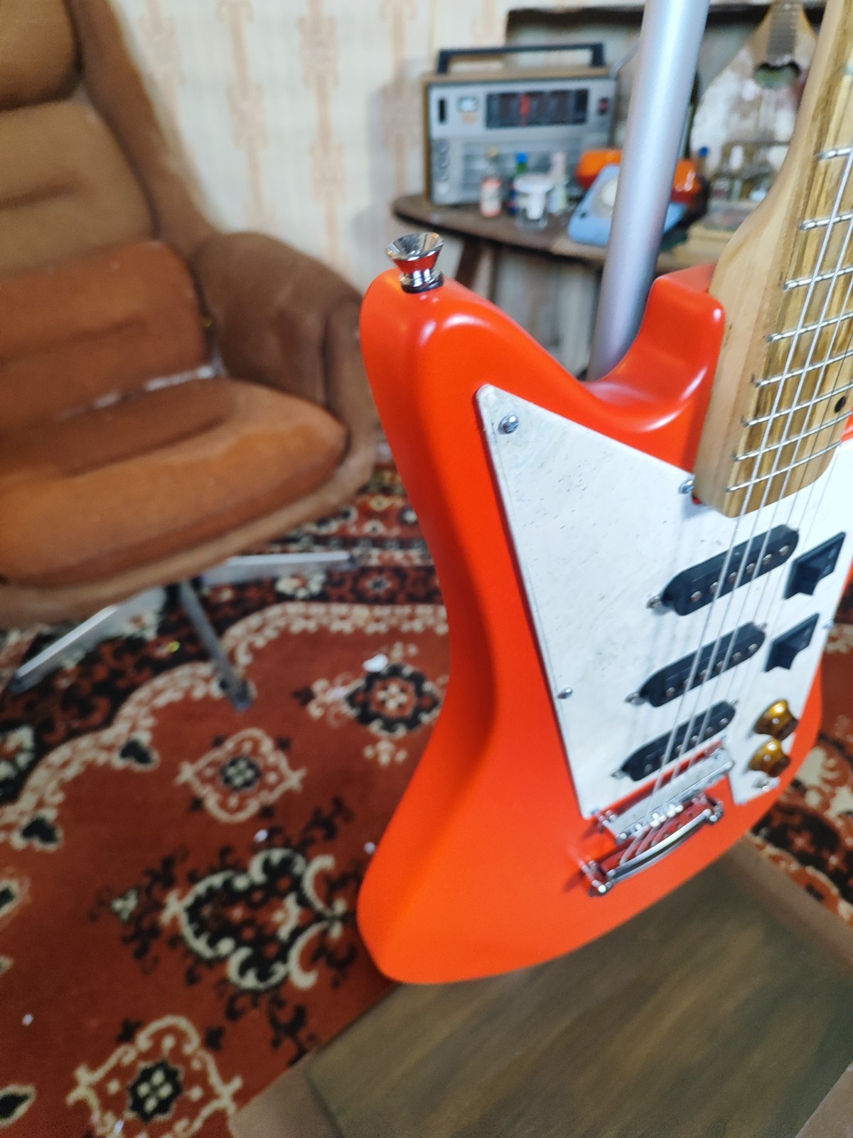 Odessa Offset Electric Guitar Rare Vintage Retro Eastern Europe Jazz Style