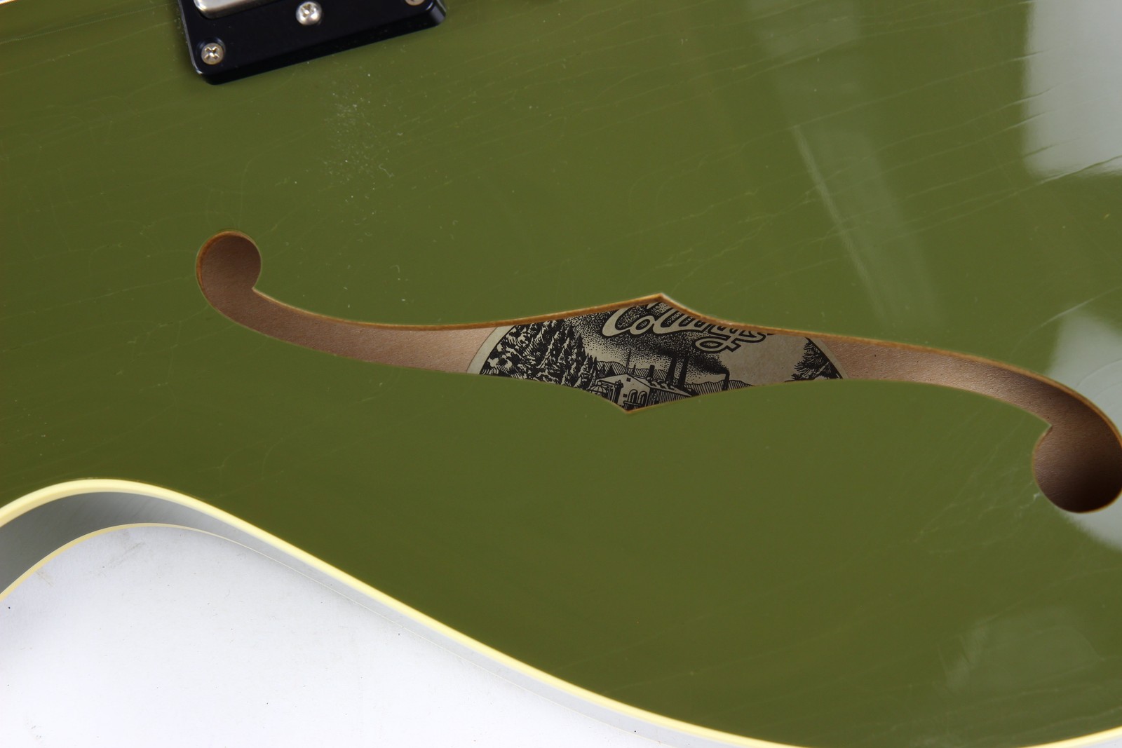 2024 Collings I-35 LC AGED Olive Drab Green | Throbak SLE-101 Plus MXV