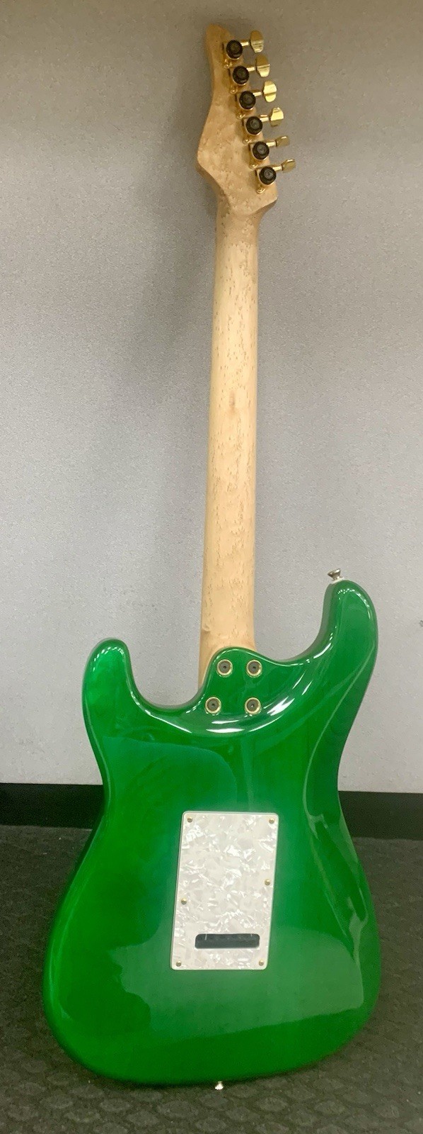 ED Roman Pearlcaster Electric Guitar Seymour Duncan Birdseye USA Made