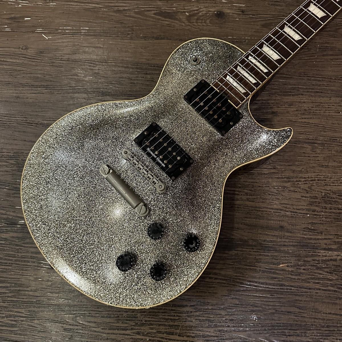Ornetts Gm-5R Black Laminate Mod Electric Guitar Asahi Woodworking -R046