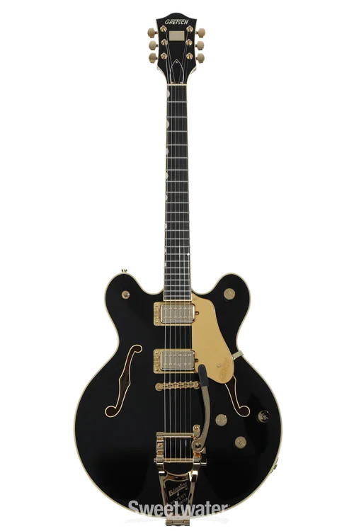 Gretsch Pro Broadkaster LX Semi-hollow Electric Guitar – Black