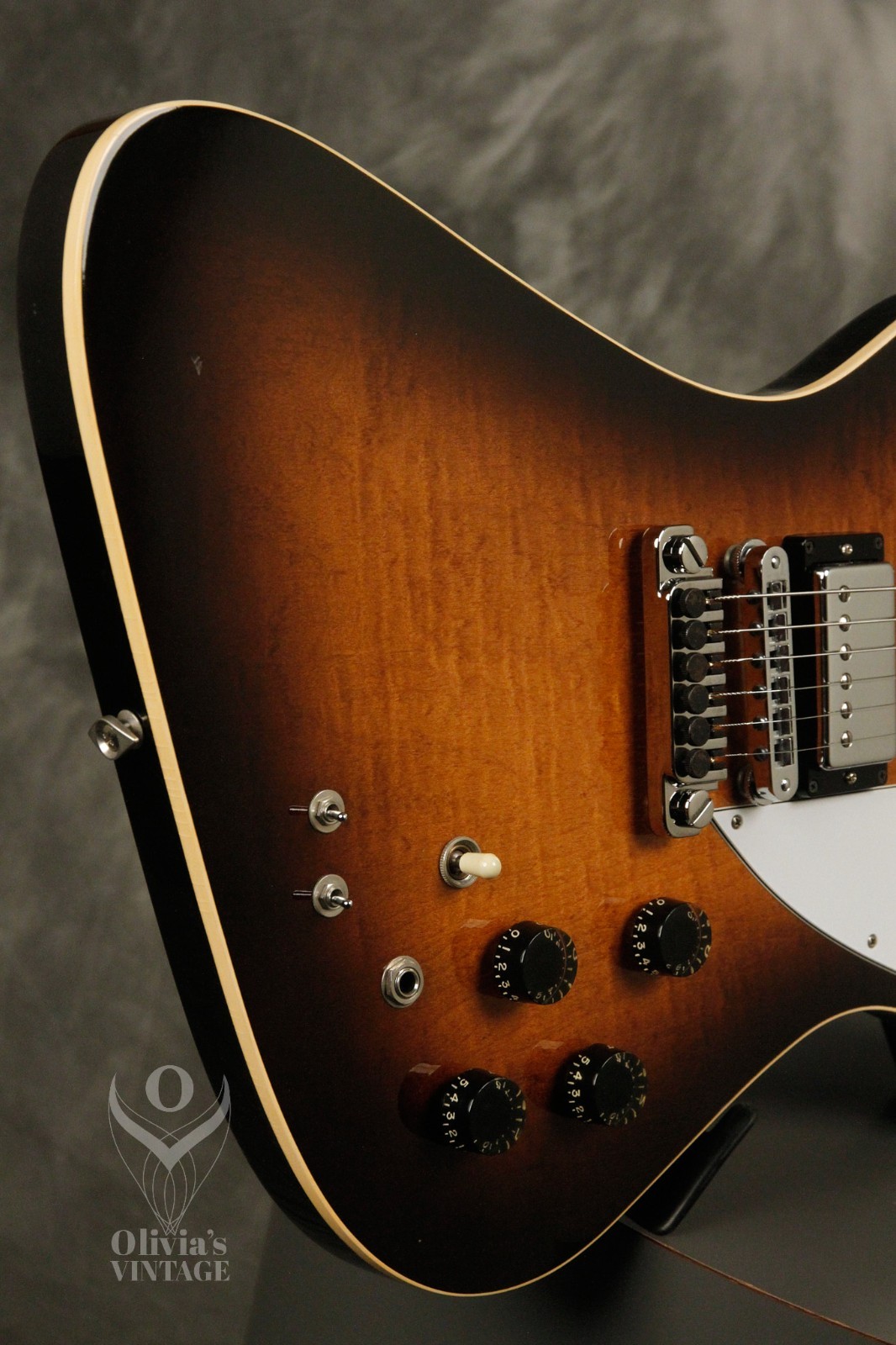all original 1981 Gibson FIREBIRD II RD Artist Antique Sunburst w/PAPERS