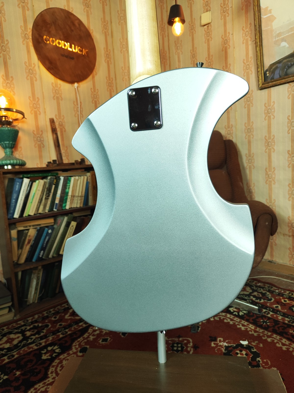 Orfeus Pirin Style Guitar Retro Eastern Europe Design USSR Reissue